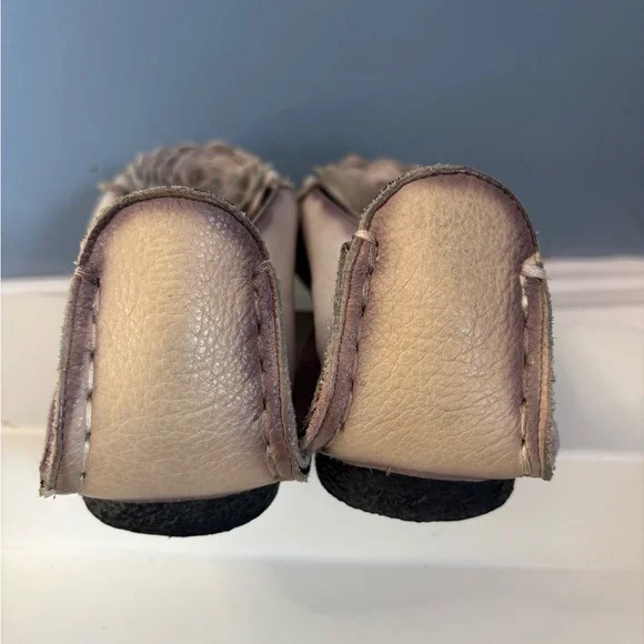 Spring Step Women's Floral Loafers - Lavender - Picture 10 of 10